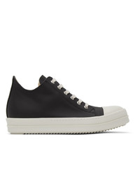 Rick Owens DRKSHDW Black Low Sneakers