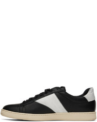Rhude Black White Court Sneakers