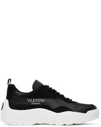 Valentino Garavani Black White Gumboy Sneakers