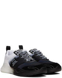 VERSACE JEANS COUTURE Black White Levion Sneakers