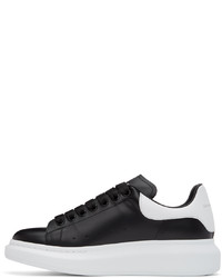 Alexander McQueen Black White Oversized Sneakers