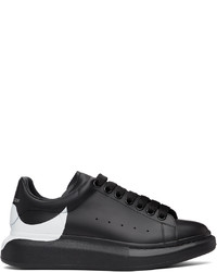 Alexander McQueen Black White Oversized Sneakers