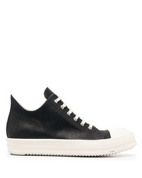 Rick Owens Cargo High Top Lace Up Sneakers