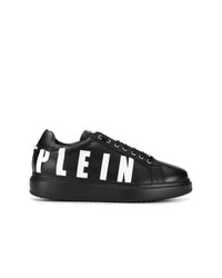 Philipp Plein Logo Lace Up Sneakers