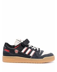 adidas Low Top Suede Panelled Sneakers