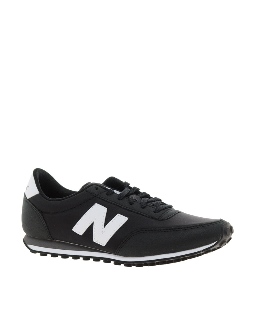 New Balance 410 Black Sneakers, $94 