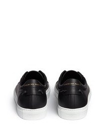 Givenchy Paris 17 Leather Low Top Sneakers
