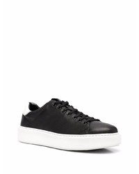 Karl Lagerfeld Perforated Logo Leather Sneakers