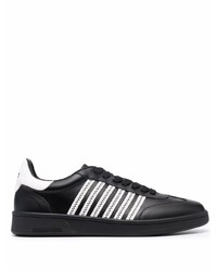 DSQUARED2 Side Stripe Detail Low Top Sneakers