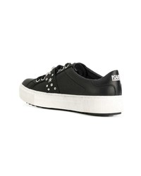 Karl Lagerfeld Studded Lace Up Sneakers