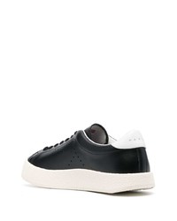 Kenzo Swing Lace Up Leather Sneakers
