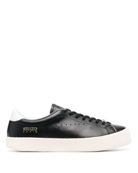 Kenzo Swing Lace Up Leather Sneakers