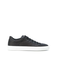 Hide&Jack Textured Lace Up Sneakers
