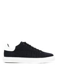 Moschino Two Tone Lace Up Sneakers