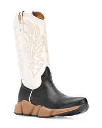 Texas Robot Slip On Cowboy Boots