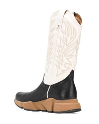 Texas Robot Slip On Cowboy Boots