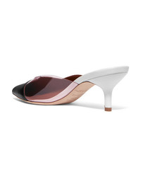 Malone Souliers Blake 45 Leather And Pvc Mules