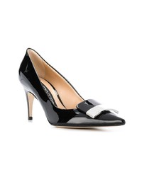 Sergio Rossi Pointed Bow Pumps