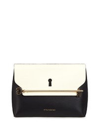 STRATHBERRY Eastwest Stylist Keyhole Leather Clutch