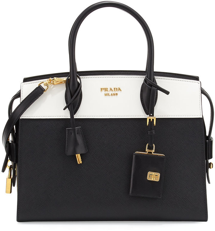 Prada Esplanade Saffiano Crossbody Bag, $1,650, Neiman Marcus