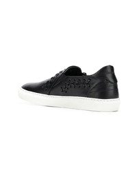 Les Hommes Laced Slip On Sneakers