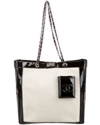 Chanel Patent Pony Hair Tote