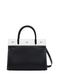 Burberry Small Title Colorblock Leather Bag