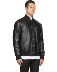 1017 Alyx 9Sm Leather Varsity Jacket
