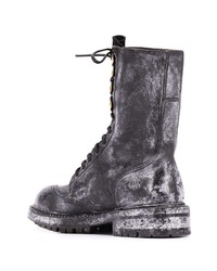 Dolce & Gabbana Vintage Look Calf Leather Boots