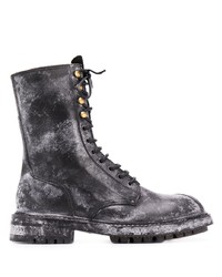 Dolce & Gabbana Vintage Look Calf Leather Boots