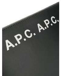 A.P.C. Contrast Logo Clutch