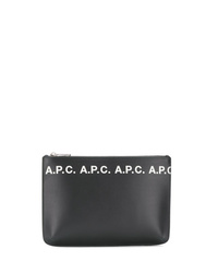 A.P.C. Contrast Logo Clutch