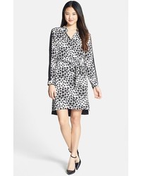 Black and White Leopard Shirtdress