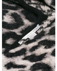 Stella McCartney Textured Leopard Print Sweater