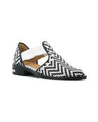 Toga Pulla Woven Cut Out Oxfords