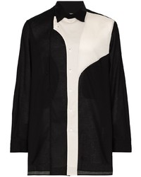 Yohji Yamamoto Panelled Button Up Shirt