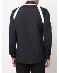 Alexander McQueen Zip Print Harness Shirt