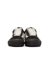 Vans Black And Grey Og Old Skool Lx Sneakers