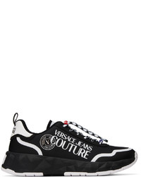 VERSACE JEANS COUTURE Black Atom Sneakers
