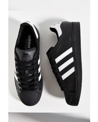 adidas Black Superstar Sneaker