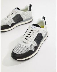 PS Paul Smith Rappid Knit Trainer In White