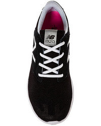 New Balance The New Running Sneaker In Black And White