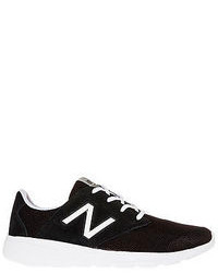 New Balance The New Running Sneaker In Black And White