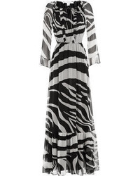 Diane von Furstenberg Printed Silk Maxi Dress