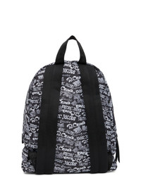 Marc Jacobs Black Robert Crumb Edition Medium Backpack