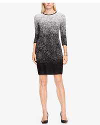 Vince Camuto Jacquard Ombr Sweater Dress