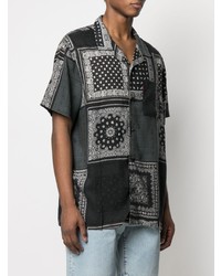 Levi's Patchwork Buttoned Up Shirt