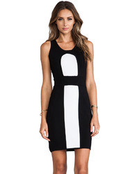 Black and White Party Dress