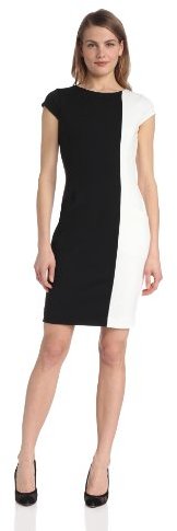 pureza tornillo un poco Calvin Klein Color Block Sheath Dress, $128 | Amazon.com | Lookastic