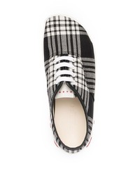 Marni Check Print Lace Up Sneakers